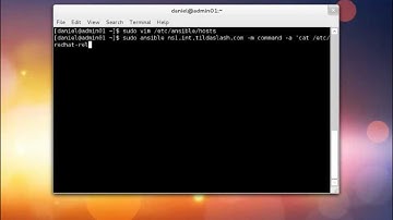 Simple Ansible Commands