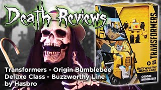 Death Reviews: Origin Bumblebee - Deluxe - Buzzworthy Bumblebee