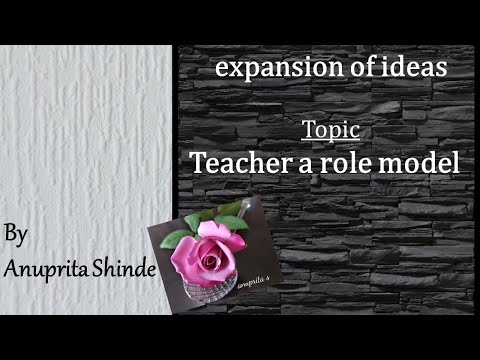 ¶ Teacher a role model ¶