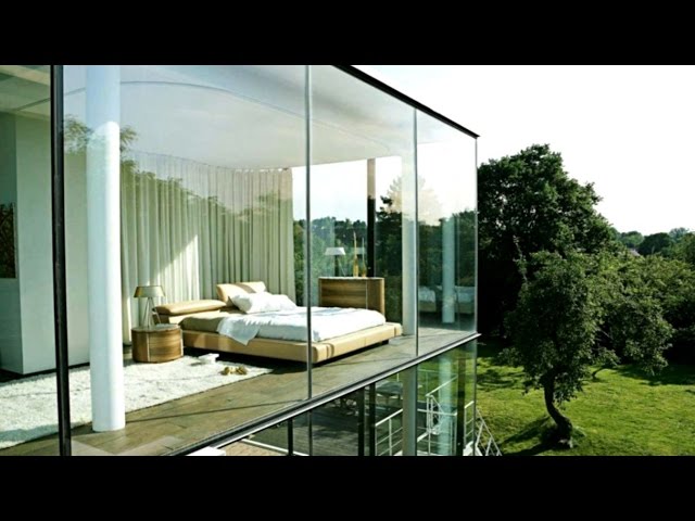 Modern Glass House Interior Architecture