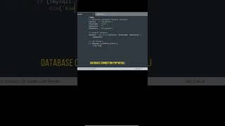Database Connection PHP MYSQLI