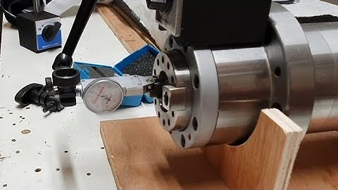 Bt30 atc runout check + spindle holder recived