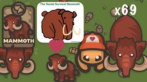 How to get infinite mamors 😫😩😎🤓😍🥹 in Taming.io of course MAMMOTH
