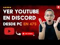 Cómo VER YOUTUBE Juntos en DISCORD desde PC o Celular en 47S