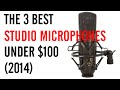 The 3 Best Studio Microphones Under $100 (2014)