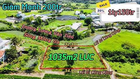 Đất Cần Giuộc / 1035m2 View Sông Cách Đường Nhựa Chỉ 20m Quá Rẻ Làm Nhà Vườn Hết sảy