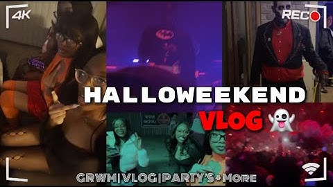 HALLOWEEKEND VLOG PT. 2🧡👻 | GRWM, Halloween Party’s + More |