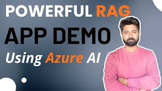 Build a Full RAG Application on Azure (React + Node + AI Search) – Full Demo