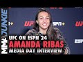 Amanda Ribas cried after first UFC loss, aims to rebound | UFC on ESPN 24 media day