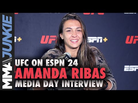 Amanda Ribas cried after first UFC loss, aims to rebound | UFC on ESPN 24 media day