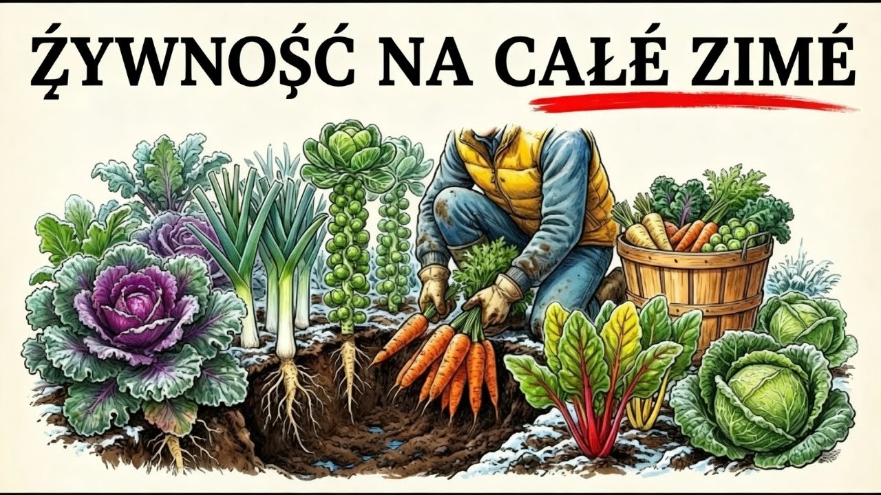7 warzyw, które możesz uprawiać, by wyżywić rodzinę przez całą zimę
