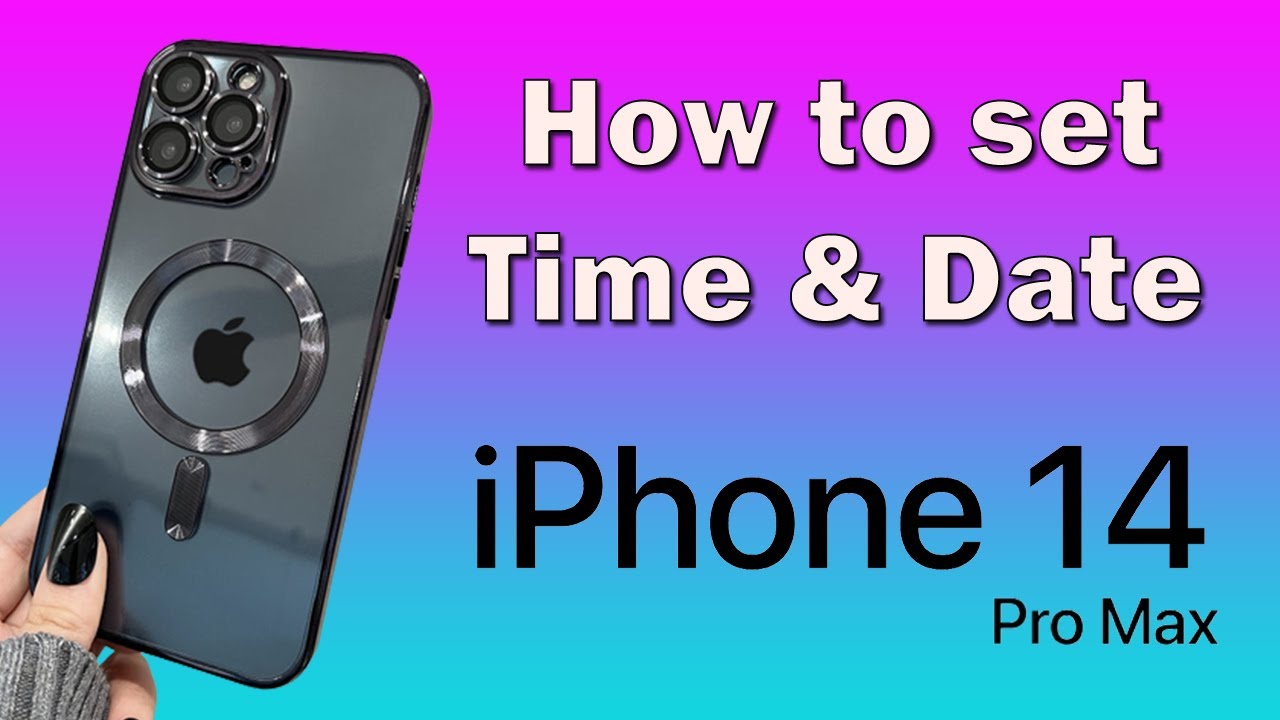 How To Set Date And Time On IPhone 14 Pro Max How To Change Date And How To Set Date And Time On IPhone 14 Pro Max How To Change Date And