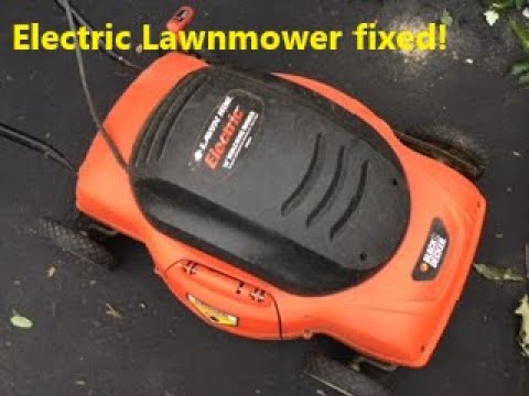 Black+Decker 15 Corded Electric Lawn Mower EM1500 - iFixit