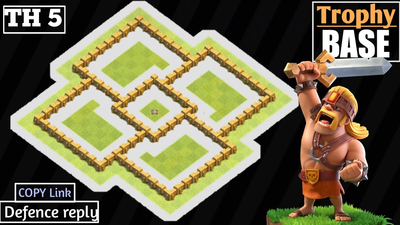 New Powerfull TH 5 Farming Base |  Copy Link 2023 | (Clash of Clans) 