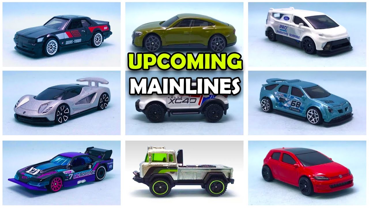 Showcase - 2024 Hot Wheels Mainlines, Multipacks, Red Editions