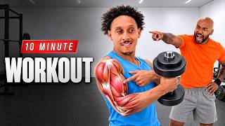 10 Minute Full Body Workout At Home - No Equipment
