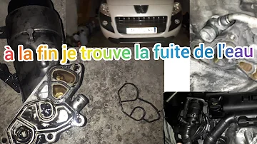 Fuite de liquide de refroidissement Peugeot 5008