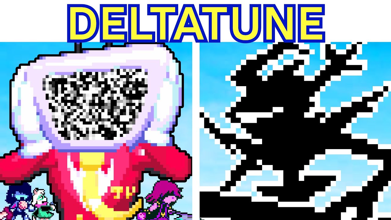 FNF VS TENMA & ROARING KNIGHT (DELTATUNE: RHYTHM PROPHECY) Deltarune ...