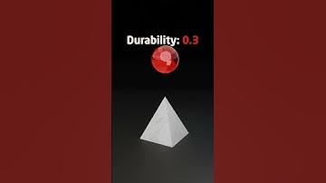 #Blender3D 🗻 Pyramid BALL 3D Simulation