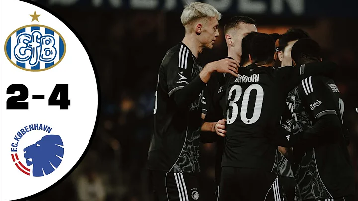 Esbjerg FB VS FC Copenhagen 2-4 Oddest Pokalen Highlights | Esbjerg Copenhagen 