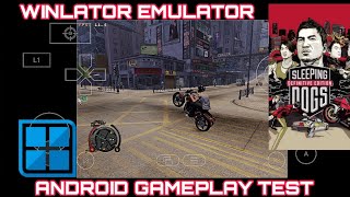WINLATOR v6.1 I SLEEPING DOGS IN SD695+6GB RAM I PC GAMES ON ANDROID