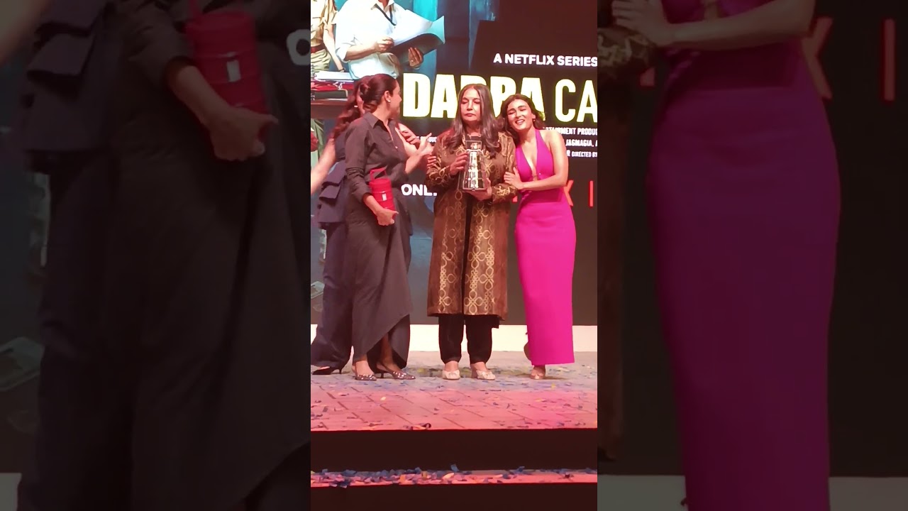 #netflix trailer launch “Dabba Cartel”#shalinipandey #shabanaazmi #jyothika #anjalianand #actress
