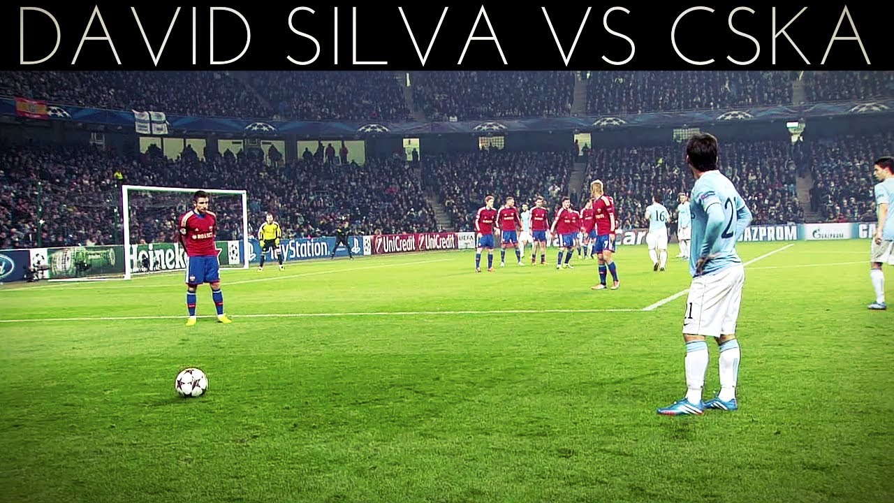 David Silva vs CSKA (H) 2013-2014 UCL HD