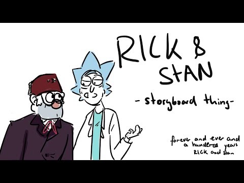 Rick and Stan | I got you Babe' storyboard