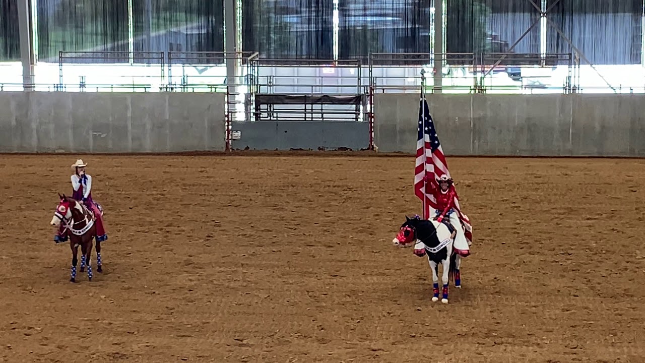 Greater Houston Quarter Horse Association Brazos County Expo Center/Bryan, TX National Anthem