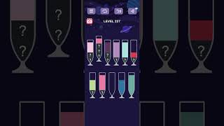 water sort puzzle -sort color puzzle game level 227