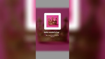 I Probably Needed A Hug- TintedPinkMusic