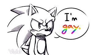 SONIC IS GAY - A LGBTQ  Themed Sonic Comic Dub Series! - Episode One: SONADOW (Sonic x Shadow)