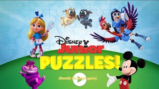 Playing Disney Junior Puzzles! (the entire game)