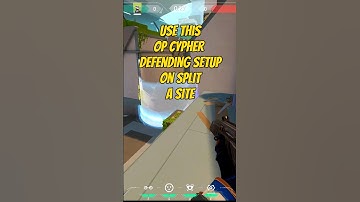 USE THIS OP CYPHER DEFENDING SETUP ON SPLIT A SITE #shorts #valorant #valorantclips #valorantshorts