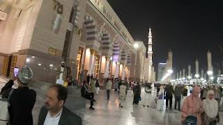 Evening at Gates 34 & 35 🌙 #masjidnabawi#Gate35 #gate34 #madinah #islamicart #peace #umrah #prohphet screenshot 1