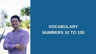 Numbers 10 to 100 ESL/EFL