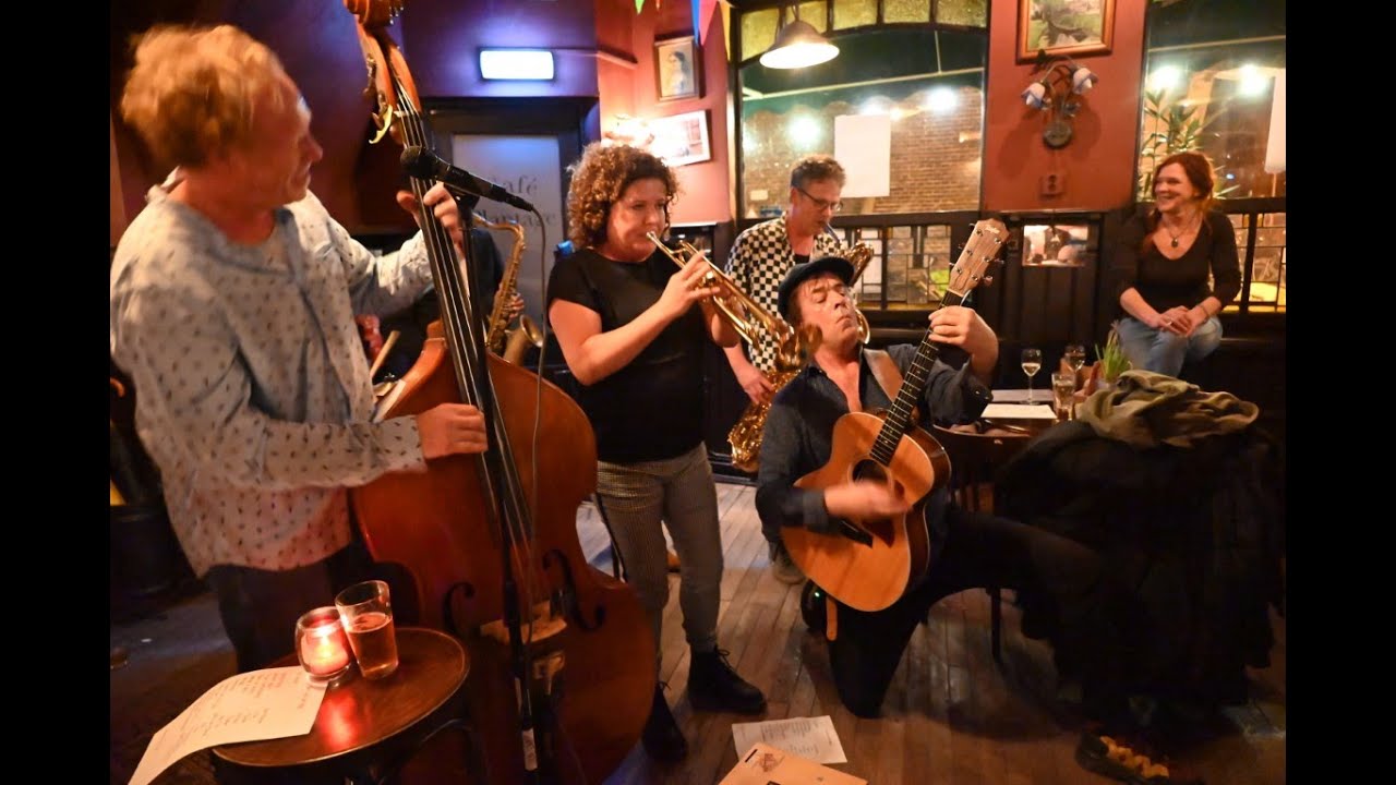 De Kilo Knallers in Café de Plantage Leiden.  www.leidseglibber.nl