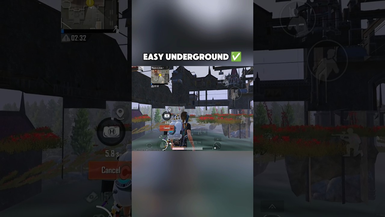 BGMI 3.4 Update 🔥 | Crimson Castle Underground Tricks 