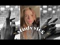 Study vlog//очень много учёбы