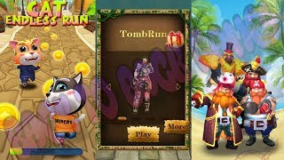 Cat Endless Run vs Tomb Run vs Run Monster Run Gameplay screenshot 5