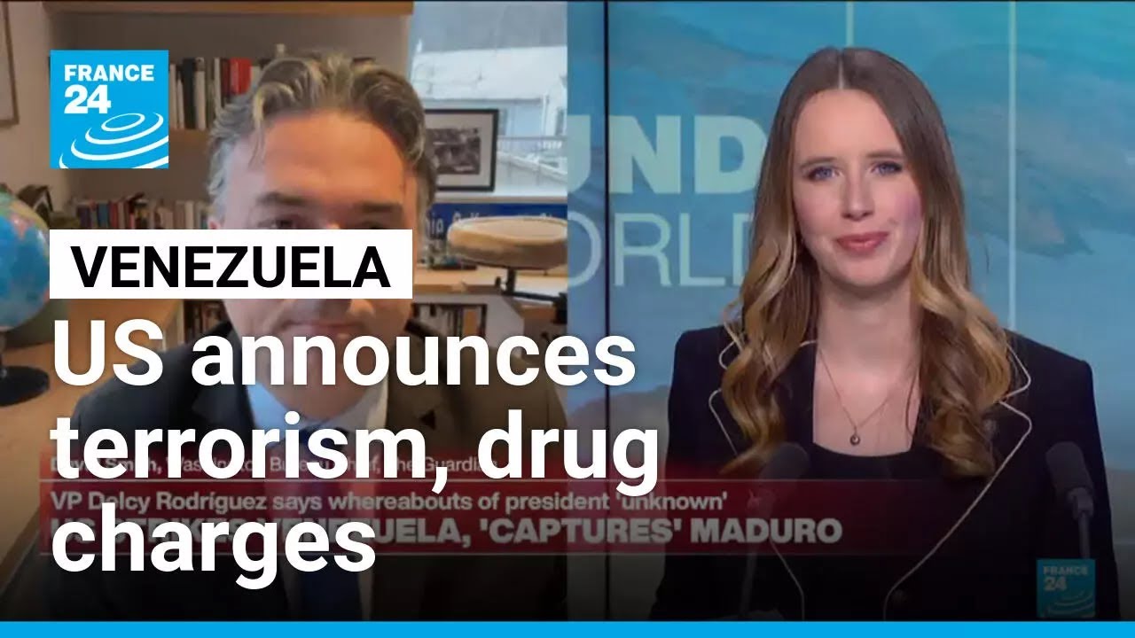 US announces terrorism, drug charges against Venezuela's Maduro • FRANCE 24 English