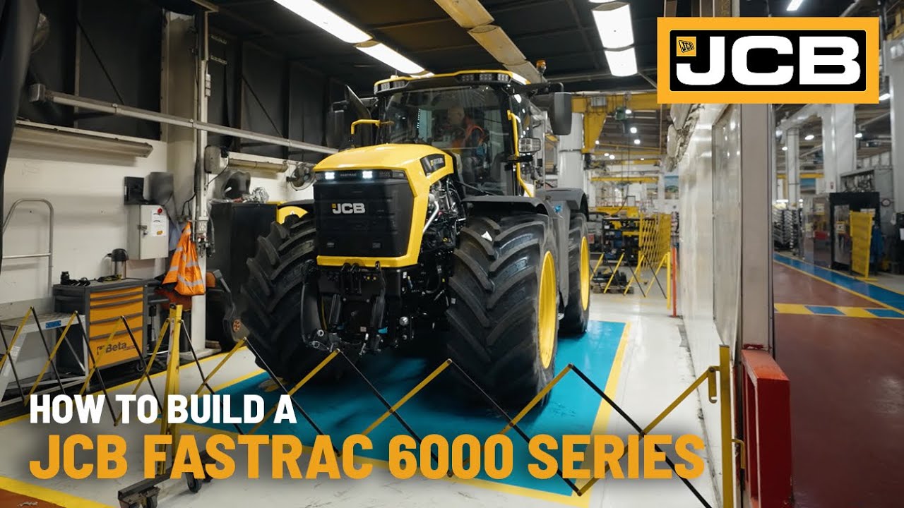 How a JCB Fastrac 6300 tractor is made