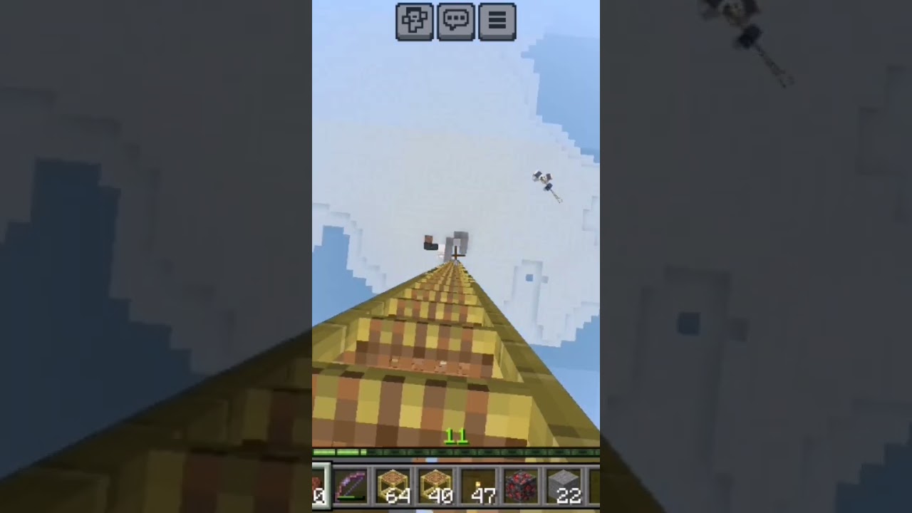 Top of the WORLD #minecraftpe