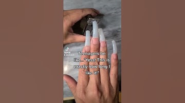 Thumbnail of Teenagers be like...pt:3 #shorts #nails #memes