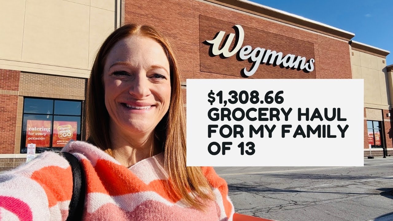 $1,308.66 GROCERY HAUL FOR MY FAMILY OF 13
