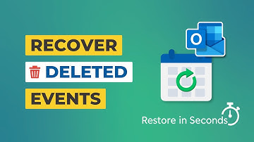 How to Recover Deleted Calendar Events in Outlook