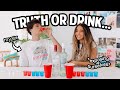 EXES play TRUTH or DRINK *exposing ourselves*