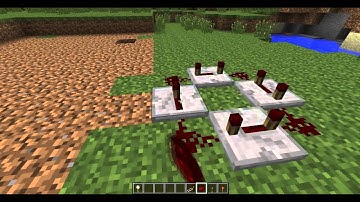 Minecraft Redstone Clock tutorial