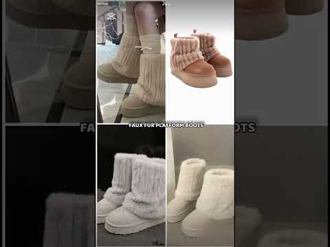 أسماء أحذية شتوية ترند سنة 2025 2026 اكسبلور ترند