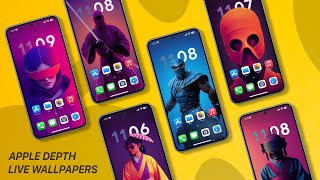 Install Apple Depth Live Wallpapers on any Android | iOS 17 | AndroRadar screenshot 1